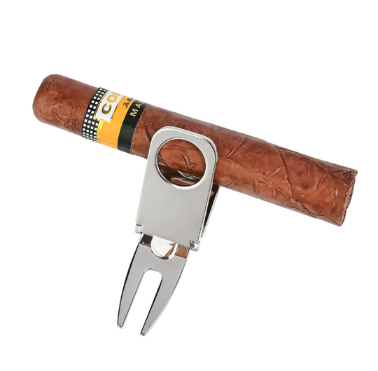 Magnetic All in One Cigar Holder, Divot Repair Tool, Grip Holder, Ball Marker