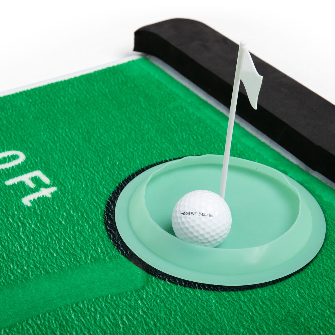 Visible Ball Tracing Golf Putting Mat Full Kit